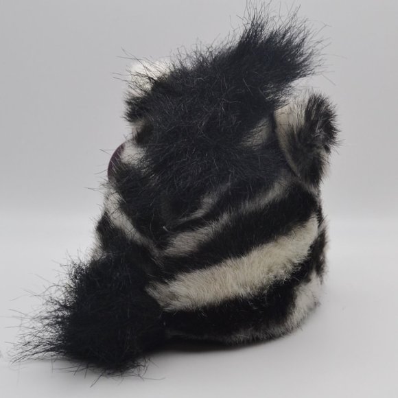 Zack the Zebra Puffkins by Swibco Style 6640 Bean Bag Plush - Picture 3 of 8